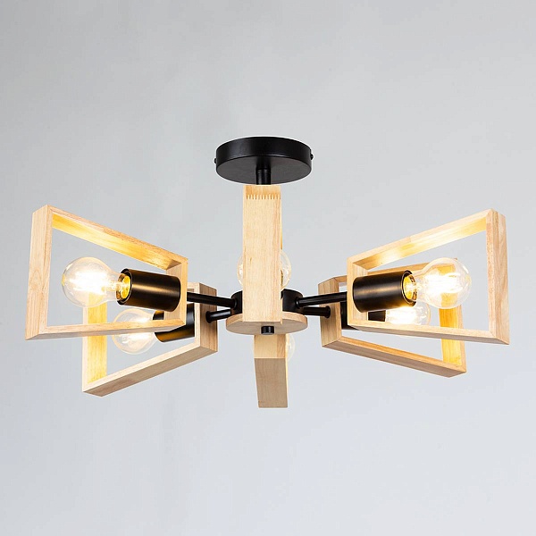 Люстра потолочная ARTE LAMP BRUSSELS A8030PL-6BK