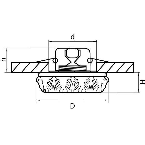 Светильник встраиваемый LIGHTSTAR TORCEA 006332