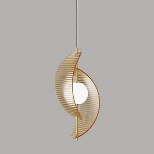 Подвес DELIGHT COLLECTION MD24030035 MD24030035-1A brass/amber