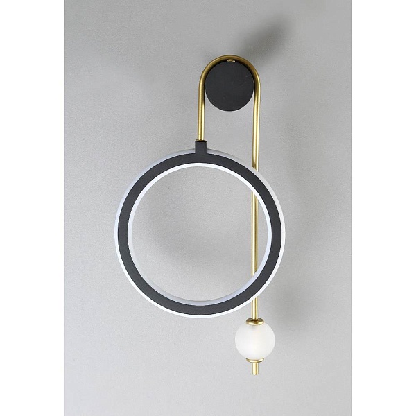 Бра CRYSTAL LUX CORIDA CORIDA AP25W LED BLACK/GOLD