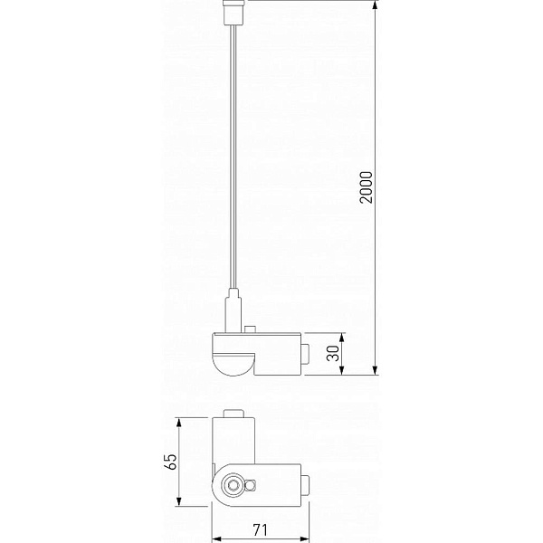 Подвесное крепление ELEKTROSTANDARD MODULE SYSTEM a066232