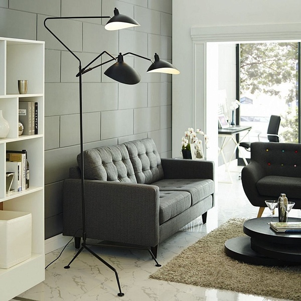 Торшер DELIGHT COLLECTION FLOOR LAMP TF8505-3 black