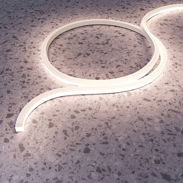 Лента LED ГИБКИЙ НЕОН 12 W/m 24V IP67 2835/140 3000K 12mm (5м) 432022 MAYTONI