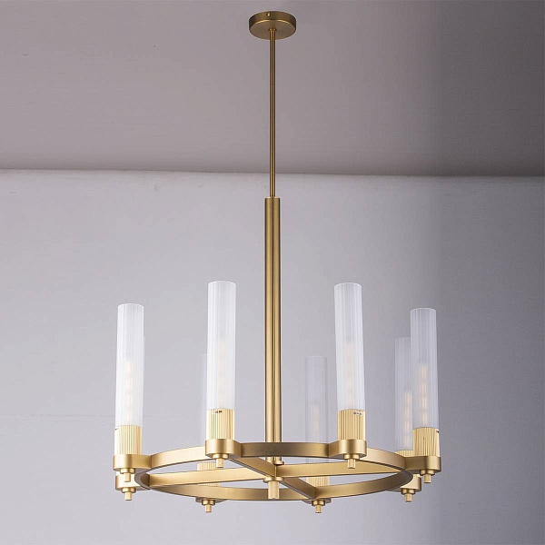 Люстра подвесная DELIGHT COLLECTION MD2314 MD2314-8A antique brass