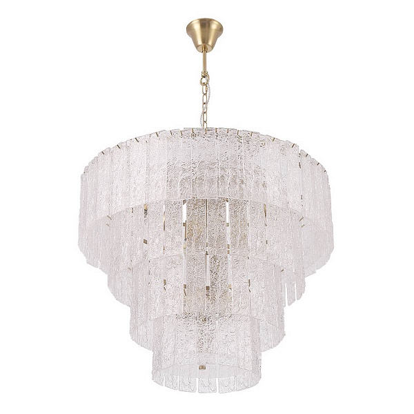 Люстра подвесная CRYSTAL LUX RICARDO SP14 BRASS