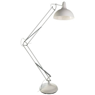Торшер ARTE LAMP Goliath A2487PN-1WH