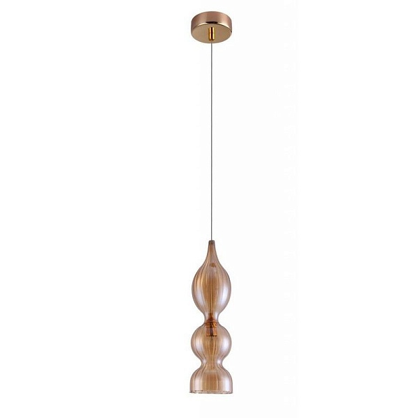 Подвес CRYSTAL LUX IRIS IRIS SP1 B AMBER