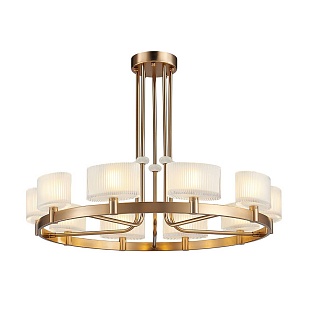 Люстра подвесная NEWPORT JESSICA 4338+2/C new gold