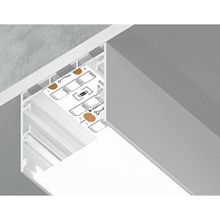 Профиль для ленты LED накладной AMBRELLA LIGHT PROFILE SYSTEM GP GP2550WH