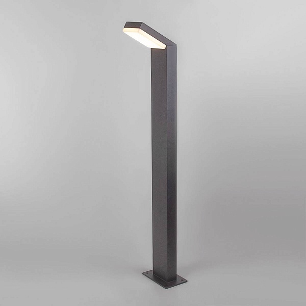 Светильник уличный столб низкий ELEKTROSTANDARD SENSOR 1542 TECHNO LED серый a053949