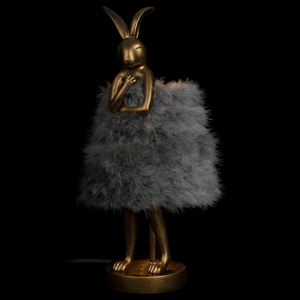 Настольная лампа LOFT IT LAPINE 10315/A Grey fluff