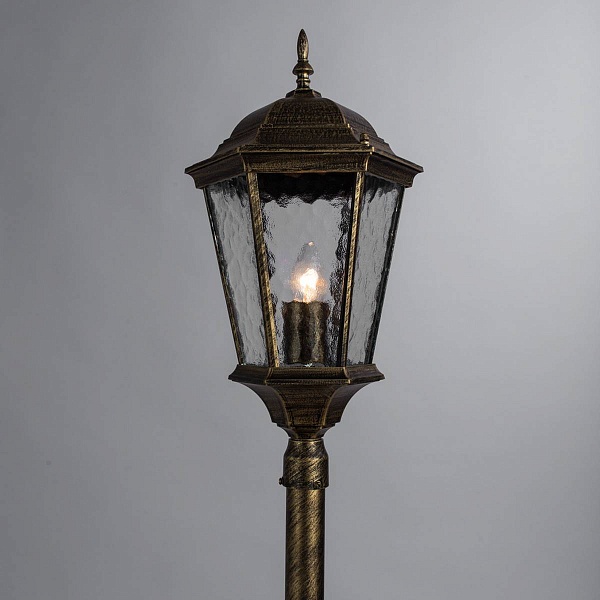 Светильник уличный столб низкий ARTE LAMP Genova A1206PA-1BN