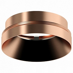 Рамка AMBRELLA LIGHT DIY SPOT 1 N7035 PPG золото розовое полированное D70*H27mm Out10mm MR16