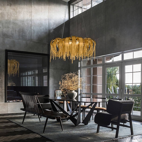 Люстра подвесная LOFT IT VOLVER 10404/800 GD