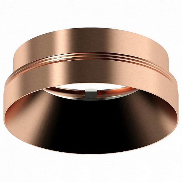 Рамка AMBRELLA LIGHT DIY SPOT 1 N7035 PPG золото розовое полированное D70*H27mm Out10mm MR16