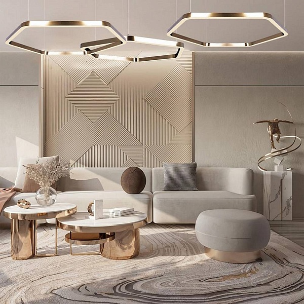 Подвес LOFT IT TITANIUM 10243XL Gold