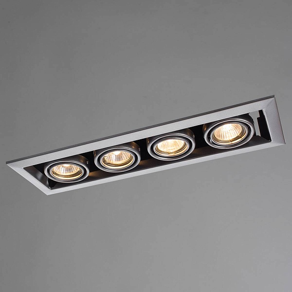 Светильник встраиваемый ARTE LAMP Cardani A5941PL-4SI