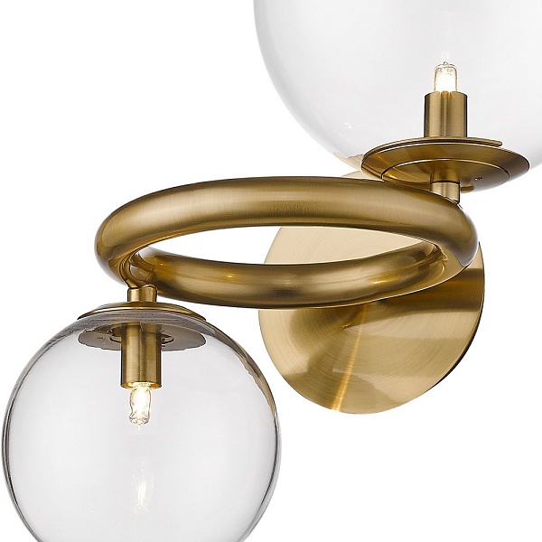 Бра DELIGHT COLLECTION PUPPET W68092-2 brass