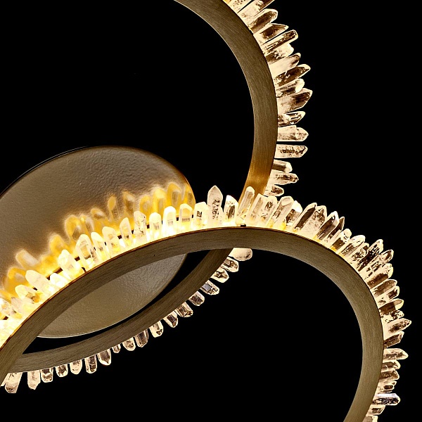 Подвес DELIGHT COLLECTION QUARTZ HALO MX20020154-2A satin gold
