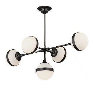 Люстра подвесная DELIGHT COLLECTION PEGGY 9252P/5L black