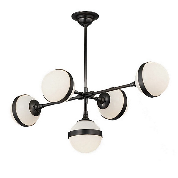Люстра подвесная DELIGHT COLLECTION PEGGY 9252P/5L black