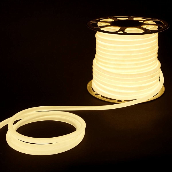 Лента LED ГИБКИЙ НЕОН 9,6 W/m 220V IP67 2835/144 4200K 16mm (50м) a052996 ELEKTROSTANDARD