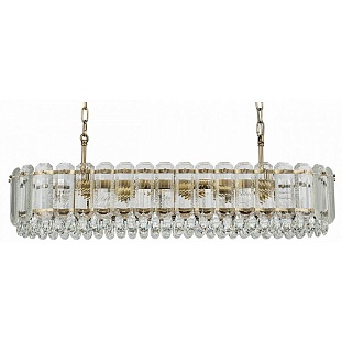 Люстра подвесная INDIGO BRILLIANTE 12039/10PL Brass