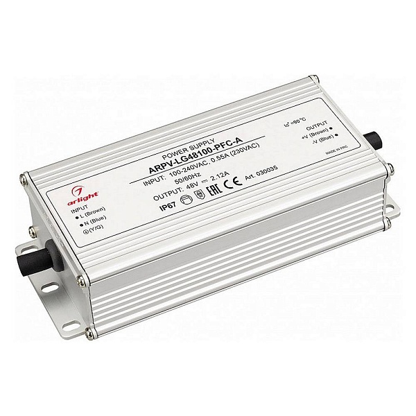 Блок питания ARLIGHT ARPV-LG 48V 100W IP67 30035