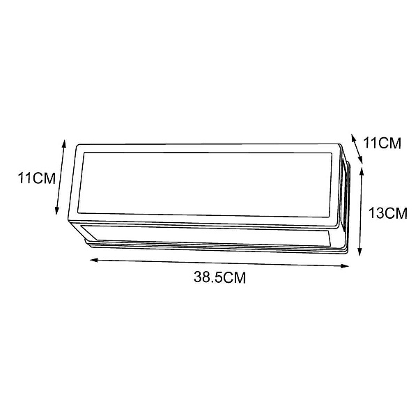 Светильник уличный настенный ARTE LAMP ALPHARD A8526AL-2BK