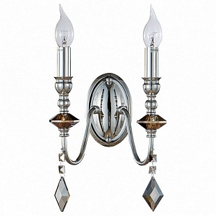 Бра CRYSTAL LUX MERCEDES MERCEDES AP2 CHROME/SMOKE