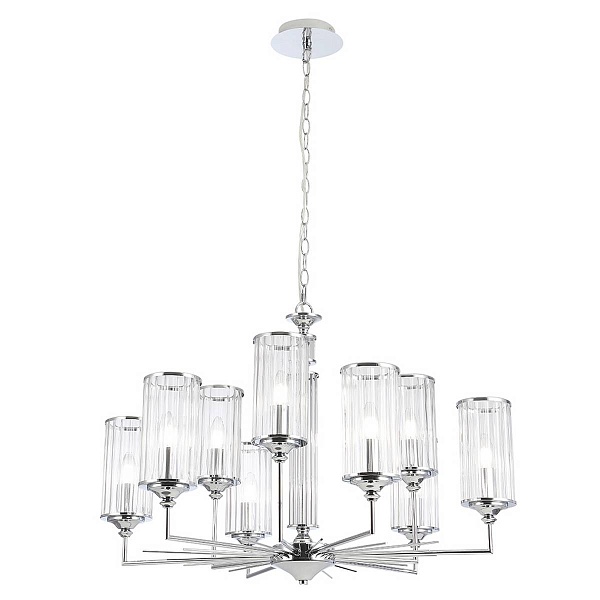 Люстра подвесная CRYSTAL LUX GLORIA SP9 CHROME