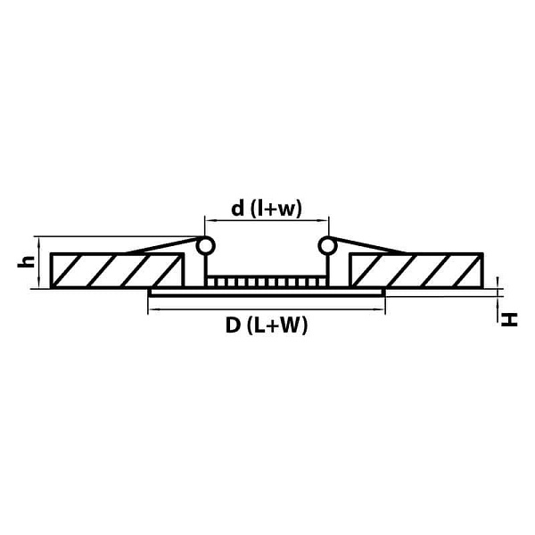 Светильник встраиваемый LIGHTSTAR ZOCCO 224182