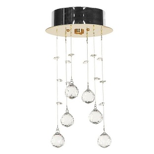 Люстра потолочная ARTI LAMPADARI FLUSSO GOLD Flusso H 1.4.15.615 G