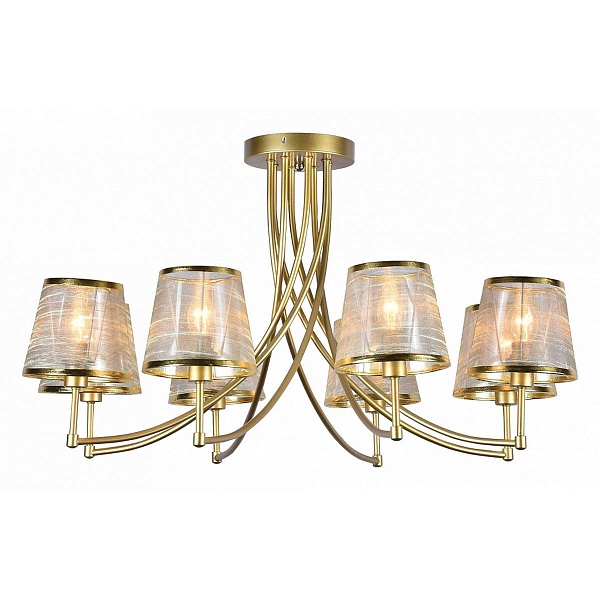 Люстра потолочная ESCADA ORIOLE 1126/8PL Gold