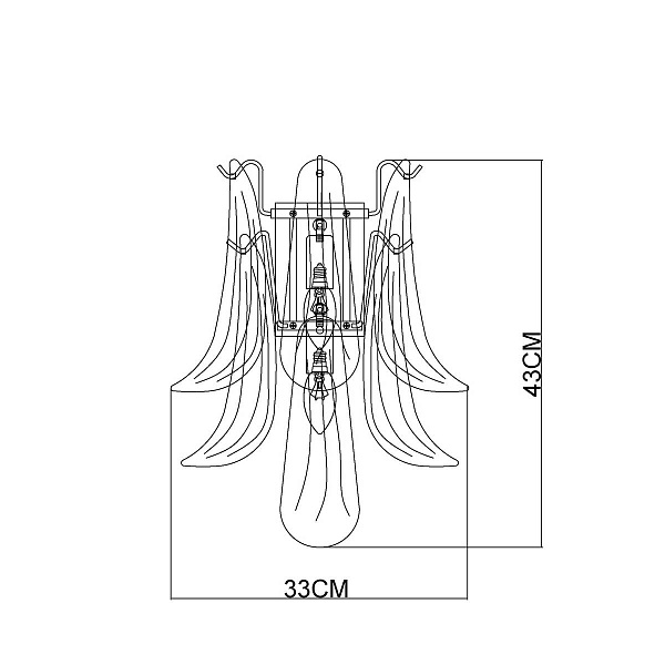 Бра ARTE LAMP MAYA A4072AP-2GO