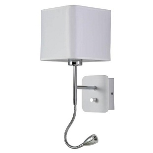 Бра CRYSTAL LUX PACO Paco AP2 Chrome/White