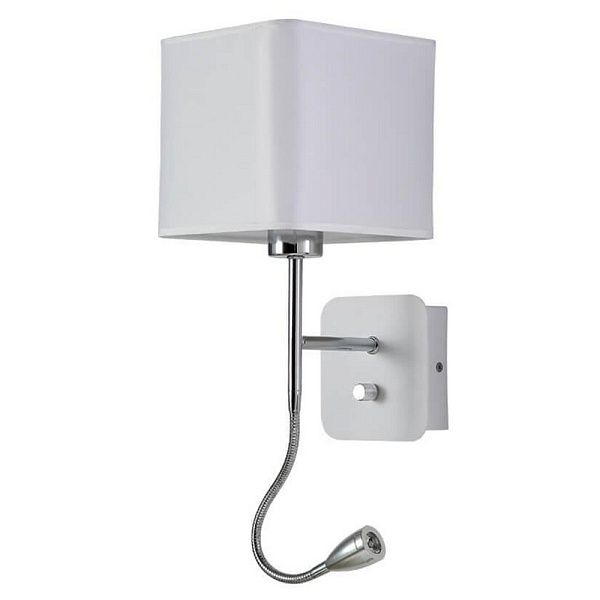 Бра CRYSTAL LUX PACO Paco AP2 Chrome/White