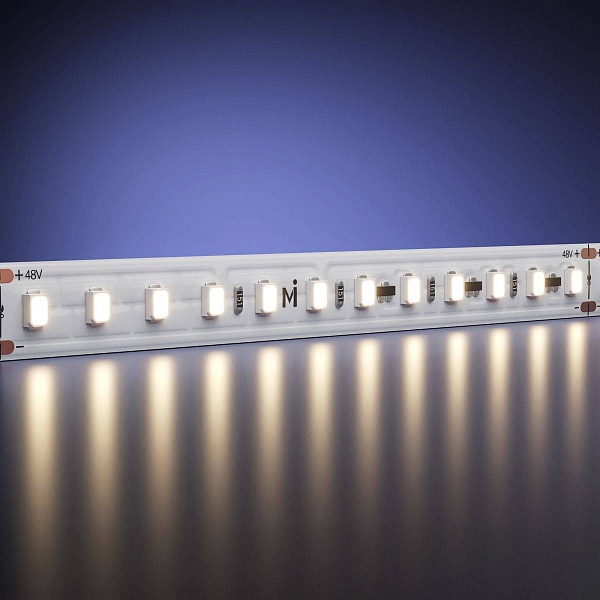 Лента LED ULTRA 8W/m 48V IP20 2835/120 3000K 10mm (50м) 201210 MAYTONI
