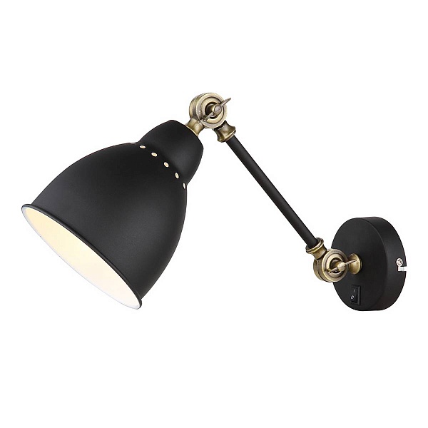Бра ARTE LAMP Braccio  A2054AP-1BK