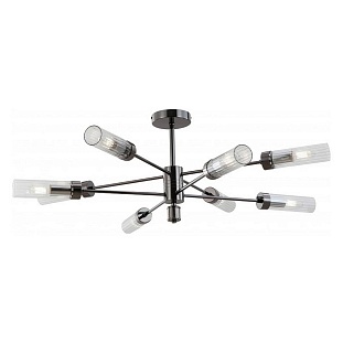 Люстра потолочная ILAMP EVOLUTION 15609-8 AN+CL