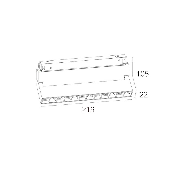 Трековый светильник ARTE LAMP LINEA A4648PL-1WH
