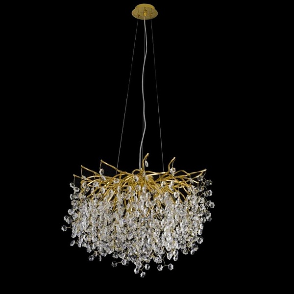 Люстра подвесная ILAMP SAVAGE 8006-D600 GD