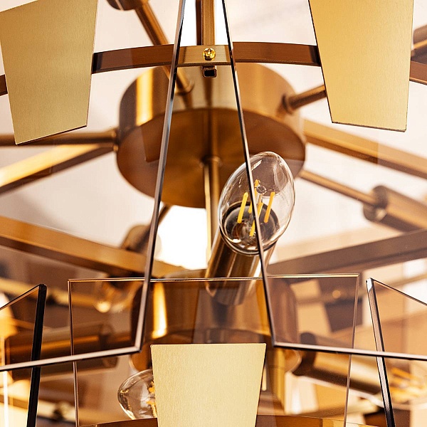 Люстра подвесная ARTE LAMP SOPHIA A4066LM-11PB