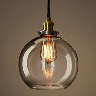 Подвес IMPERIUMLOFT LOFT CLEAR GLASS SPHERE CLOCHE 191634-22