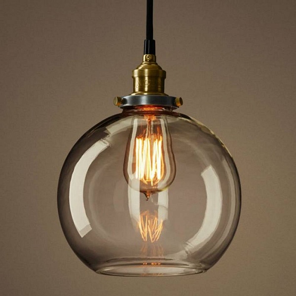 Подвес IMPERIUMLOFT LOFT CLEAR GLASS SPHERE CLOCHE 191634-22