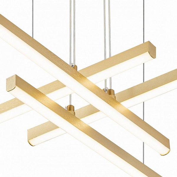 Люстра подвесная INDIGO PARALLELI 14017/4P Gold