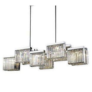 Люстра подвесная DELIGHT COLLECTION BROADWAY EP68031L-10 chrome