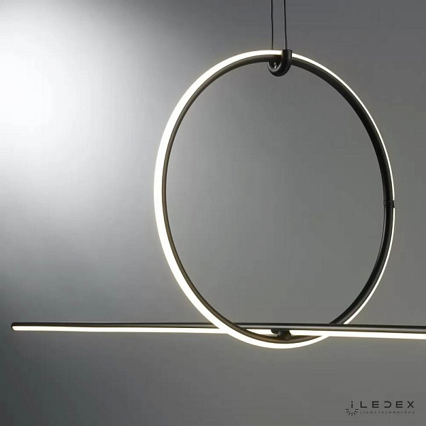 Подвес ILEDEX ZOOM 10339P/A2-35W-3000K BK-WH