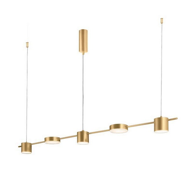 Подвес CRYSTAL LUX TRISTAN Tristan SP5 L1200 gold