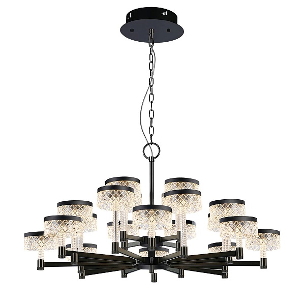 Люстра подвесная DELIGHT COLLECTION MD21020075 MD21020075-20A matt black